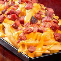imagem Batata com Cheddar e Bacon