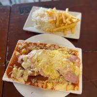 imagem Parmegiana de Frango com pure