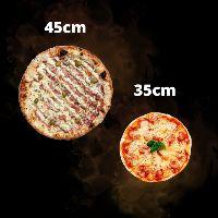 imagem COMEM BEM 9 pessoas. (Economize R$15,00) Pizza de 45cm + Pizza de 35cm por apenas