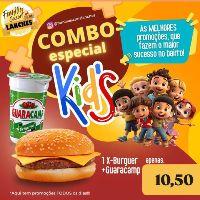 imagem Combo Kids: 1 X Burguer + 1 Guaracamp