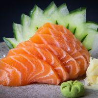 imagem Sashimi Salmão