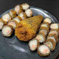 imagem COMBO MIX CROCANTE (40 PEÇAS + 2 TEMAKIS  HOT DE CAMARÃO EMPANADO