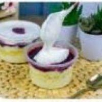 imagem Bolo pote Frutas Vermelhas
