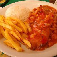 imagem (P.F) Filé de Peixe Com Molho de Camarão