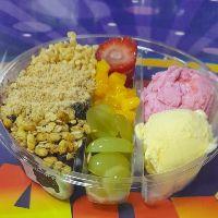 imagem Mini tigela açai+ sorvete+ frutas