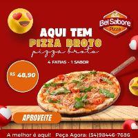 imagem Pizza Broto (sem tele inclusa _ consultar valor)
